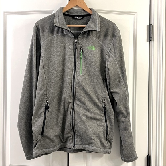 The‎ North Face Cinder Tenacious 300 Fleece Jacket Gray Men L - Picture 1 of 7